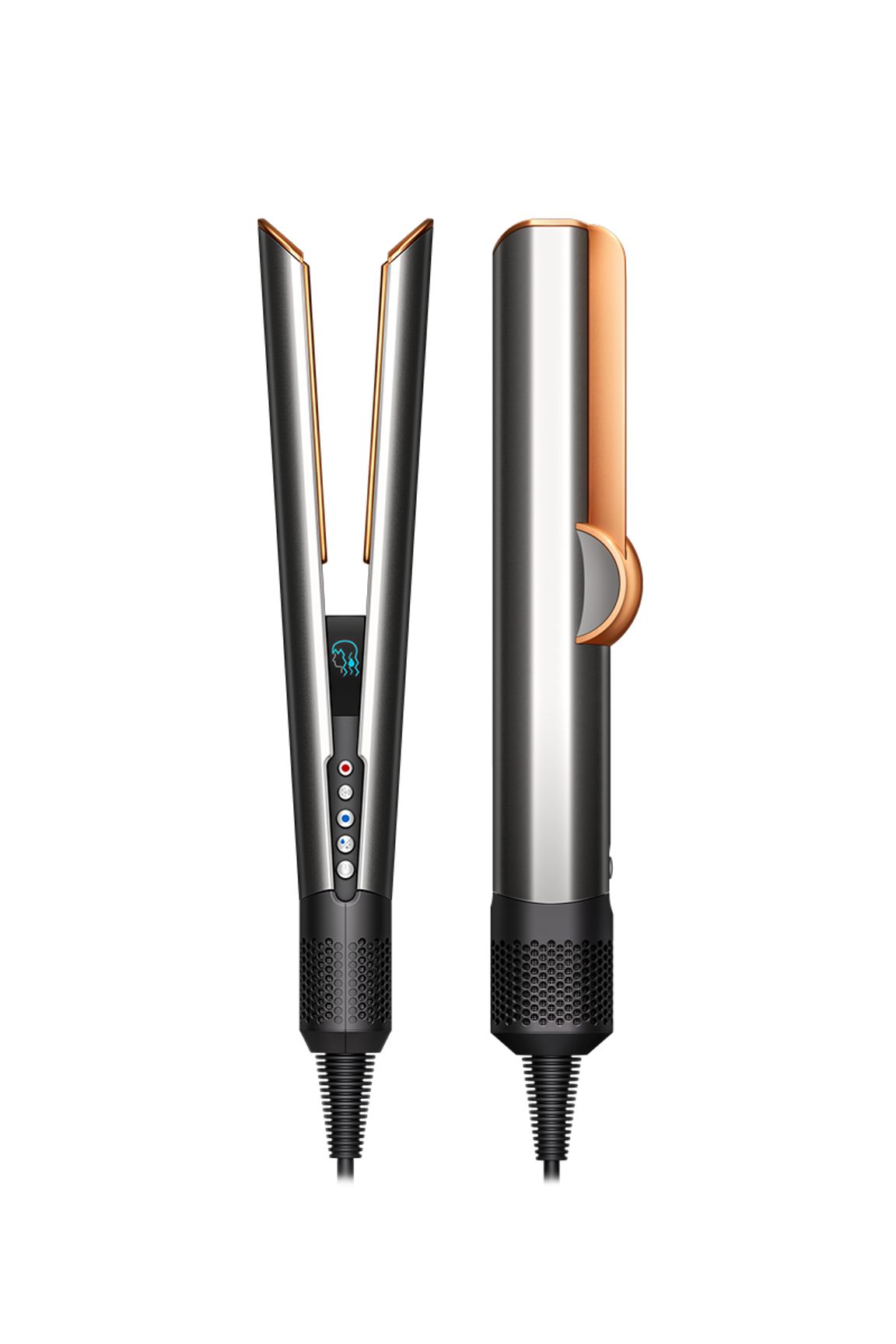 Dyson Airstrait™ hårføner og rettetang (Ceramic apricot/Topaz)