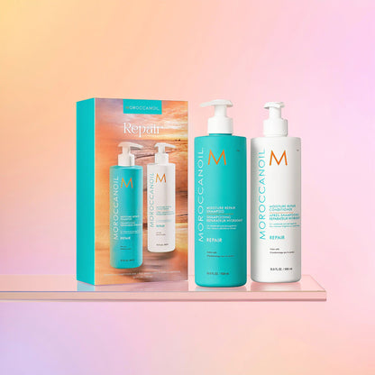 Moroccanoil Moisture Repair Shampoo + Conditioner Duo 500 ml